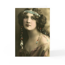 Pearls in Her Hair Cards