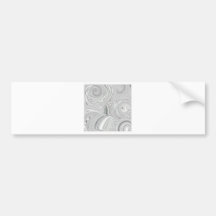 Pearly Swirl Bumper Sticker