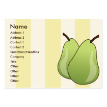 Pears - Chubby business cards