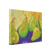 Pears Gallery Wrap Canvas Print
