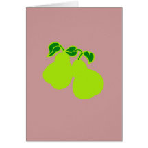 Pears Greeting Card
