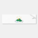 peas and butter bumper sticker