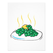 peas and butter custom announcement
