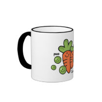 Peas And Carrots Coffee Mugs