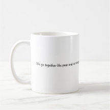 Peas and Carrots Mugs