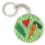 Peas Love Carrots, Cute Green and Orange Design