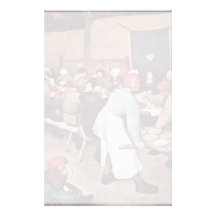 Peasant Wedding By Bruegel D. Ä. Pieter Personalized Stationery