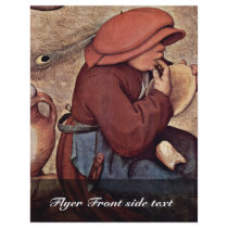 Peasant Wedding Details By Bruegel D. Ä. Pieter Flyers