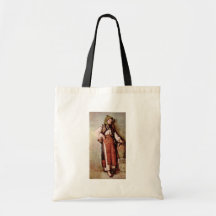 Peasant Woman With Jug By Grigorescu Nicolae Bags