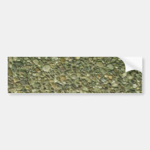 Pebble Stone Rockwall Texture Background Bumper Sticker