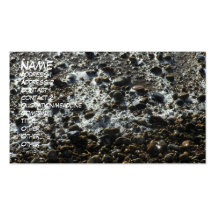 Pebbles Business/Profile Card Business Card Template