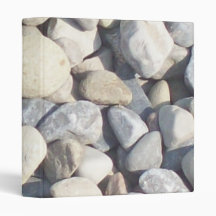 Pebbles Dash (Larger) 3 Ring Binder