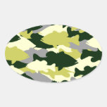 Pêche au bar Camo vert Autocollant