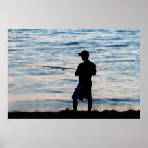 Pêche au surfcasting à l'affiche du crépuscule 6