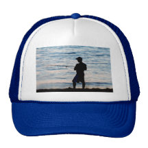 Pêche au surfcasting au chapeau du crépuscule 6 casquette de camionneur