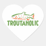 Pêche de pêcheur de truite autocollants
