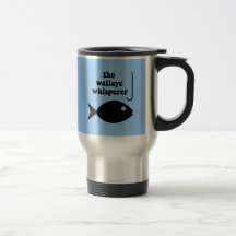 pêche de whisperer de brochets vairons tasse à café