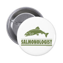 Pêche saumonée badge avec épingle