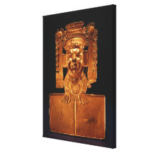 Pectoral of the god Xipe Totec Gallery Wrapped Canvas