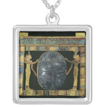 Pectoral of the vizier, Paser, with scarab necklaces