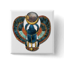 Pectoral Scarab Pinback Buttons