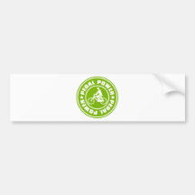 PEDAL_POWER BUMPER STICKER