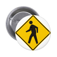 Pedestrian Crossing Highway Sign Button