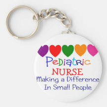 Pediatric Nurse Gifts Key Chain