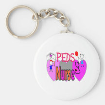 Pediatric Nurse Gifts, Unique Fun Designs Keychains