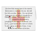 Pediatric Nurse  "Intubating the Parent" Greeting Cards
