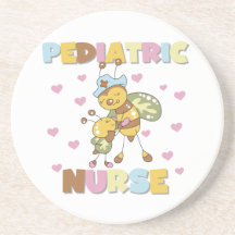 Pediatric Nurse T-shirts and Gifts Beverage Coasters