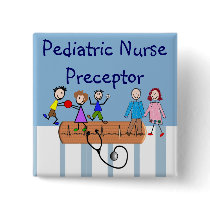 Pediatric Nursing Preceptor Button