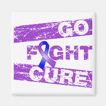 Pediatric Stroke Go Fight Cure Refrigerator Magnets