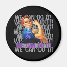 Pediatric Stroke Rosie WE CAN DO IT Magnet