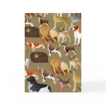 Pedigree Dog Wallpaper Cards
