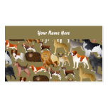 Pedigree Dog Wallpaper, Your Name Here Business Card