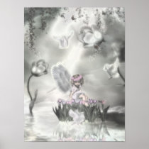 Pedistal Angel Posters