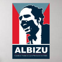 Pedro Albizu Campos - Bandera Print