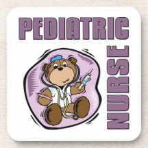 Peds Nurse Drink Coasters