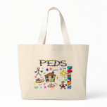 peds nurse KID DRAWING Tote Bag