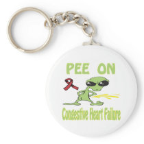 Pee On Congestive Heart Failure Keychain