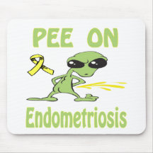 Pee On Endometriosis Mousepad
