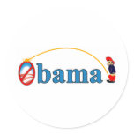 Pee on Obama stickers