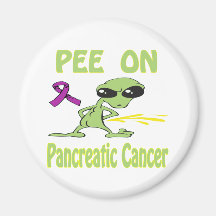 Pee On Pancreatic Cancer Magnet