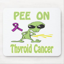 Pee On Thyroid Cancer Mousepad
