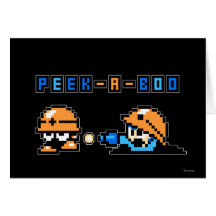 Peek-a-Boo Greeting Cards
