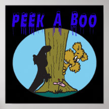 Peek A Boo Print