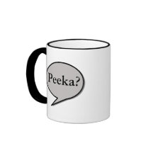 Peeka? BOO! Peekaboo! Coffee Mug