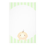 Peekaboo - Prevent Mommy Brain Green Stationery