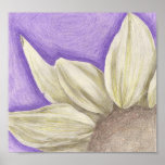 Peeking Sunflower Posters